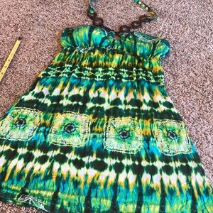 Tie Dye mini Dress, Super Cute on! Med